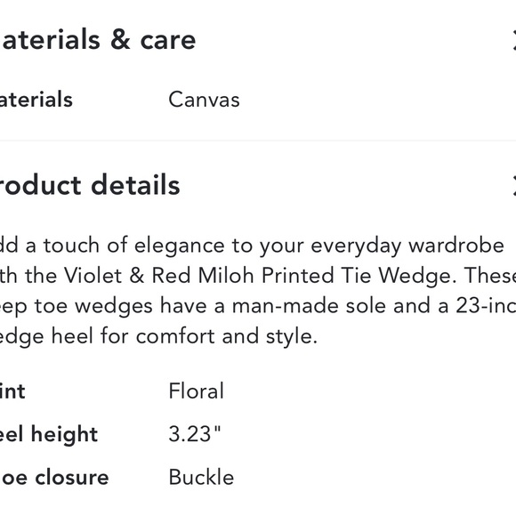 Violet & Red Espadrille Wedges - Picture 2 of 5